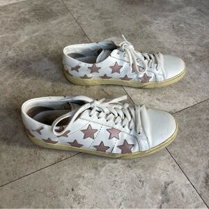 Saint Laurent Court Star Low Top Sneakers